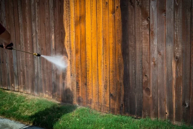Pressure Washing Your Fence